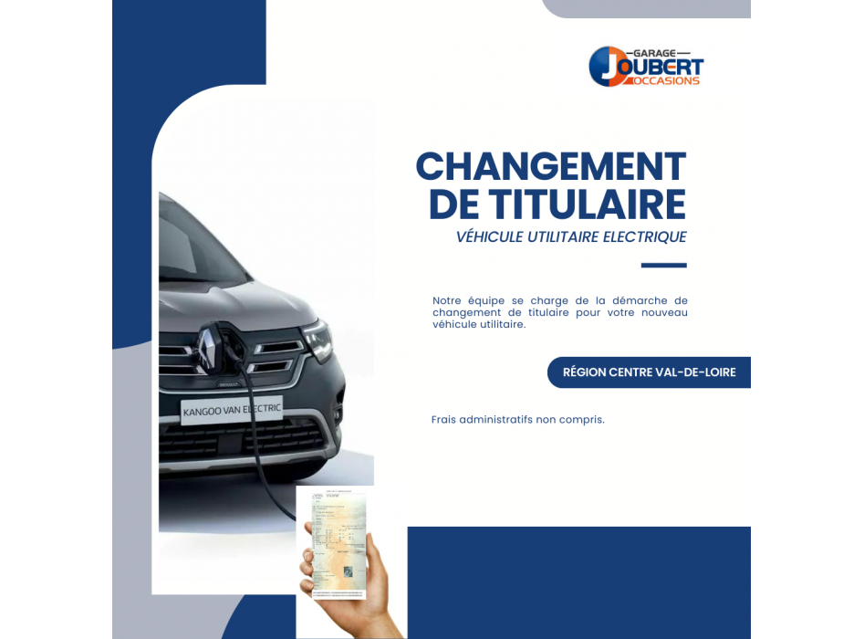 Changement de titulaire véhicule électrique